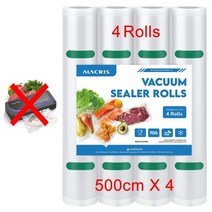 가정용 진공포장기 무선 진공 압축기 실링기 실러 주방 식품 저장 가방 씰링 포장 기계 자동 식품 저장 용기 가전 제품, 단 4개의 롤백