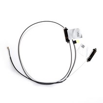 새로운 1 쌍 60cm 범용 노트북 IPEX 4 내부 안테나 M.2 NGFF 무선 Wifi 카드 인텔 AX210 9260 8265, 한개옵션0
