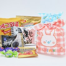 운동회 과자꾸러미 선물세트 간식구디백 답례품 10개 세트