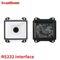 택배스캐너 ScanHome 임베디드 바코드 스캐너 리더 코드 고정식 엔진 모듈 USB1D/2D QR PDF417CodeScanSH-7600, [04] RS232 - No data line, 04 RS232  No data line