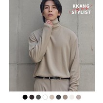 드로우핏X깡스타일리스트 터틀넥 니트 티셔츠 DRAW FIT x KKANG STYLIST TURTLE NECK KNIT T-셔츠S