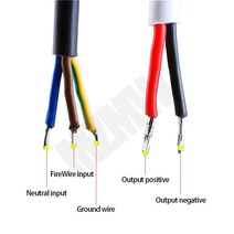 방수 스위칭 전원 공급 장치 조명 변압기 SMPS 정전압 드라이버 400W AC-DC 12V 36V IP67, 01 12V_02 500W_01 200-240VAC