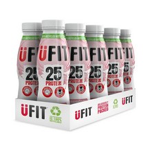 UFIT Strawberry Protein Shake 유핏 딸기 프로틴 쉐이크 330ml 10팩