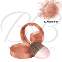 거울과 브러시 BOURJOIS 리틀 라운드 팟 블러셔 모든 색상, 32 골든 앰버