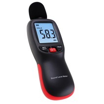 소음측정기 데시벨 사운드 미터 소음 모니터링 테스터 30-130dB, 1, 1개