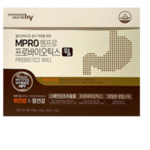 한국야쿠르트 엠프로 프로바이오틱스 윌 유산균 영양제, 2g, 5박스