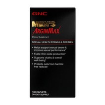 GNC 맨스 아르긴맥스 180정 L-아르기닌, 1개, 기본
