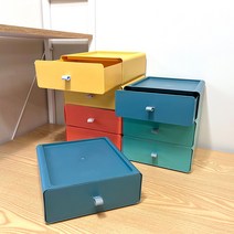 일상쏙쏙 책상 욕실 식탁 다용도 슬라이딩 미니 정리함, 오렌지, (단품)책상 정리함