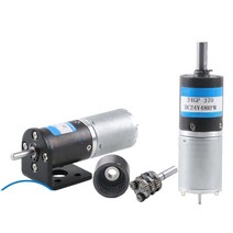 24gp-370 DC 6V 12V 24V 고 토크 25KG.CM 유성 기어드 전기 모터, [09] 12v 48rpm, [02] Shaft 6mm
