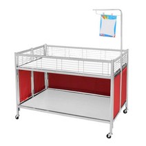 이동식 진열대 매대 가판대 행사용 판매대 옷가게, 업그레이드된 대형 활자 프로모션