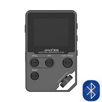 MP3 블루투스 뮤직 플레이어 MP4 FLAC amoi c10 hifi mp3 hd, 블루투스 그레이로, 32GB
