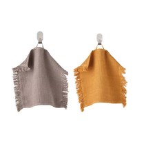 이케아 VALLASAN 발라손 핸드 타올 30x30cm 세면 타월 수건, 다크옐로