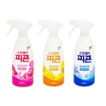 피죤 스프레이형 섬유탈취제 490ml 땀냄새 옷 정전기방지, 블루비앙카490ml