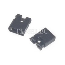 어댑터 커넥터 1.27mm 2.0mm 2.54mm 피치 점퍼 블록 커버 롱/숏 캡 핀 헤더 와이어 하우징, 06 100개 blue 2.54mm