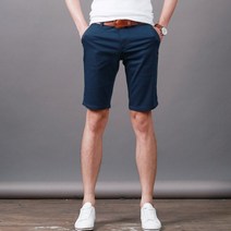 스댕클럽 남성용 스판 면 치노 반바지 SAD875