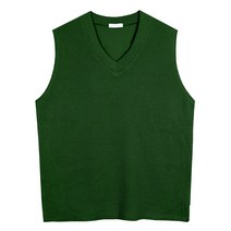 남녀공용 브이넥 니트 조끼 봄 가을 겨울 데일리 코디 남성 여성 옷 V넥