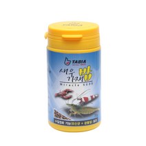 샘아쿠아 타비아 새우 가재 밥 70g / 갑각류 사료, 1개