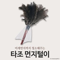 타조 먼지털이개 극세사 걸레 신발 떨이, 단품