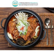 통뼈 감자탕 부산 20년전통 4팩 4kg 보통맛, 4개, 1kg