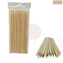 30CM 100개입 오뎅 어묵 닭 꼬치 대 나무 꼬지 꽂이 꼬챙이 분식집, 기본