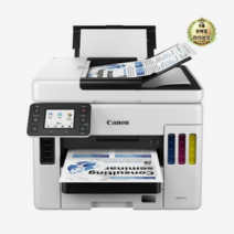 라이브잇 캐논 맥시파이 비즈니스 팩스 무선 무한 복합기 + 흑백잉크 2p, 7세트, GX7092