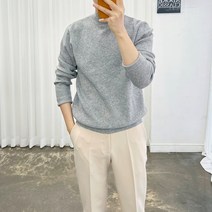 아도르클래식 엘브 하프 반목폴라 12컬러 부드러운 터치 캐시미어 긴팔 니트