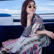 블링스타 비치드레스 휴가지 허니문 여름바캉스룩 롱