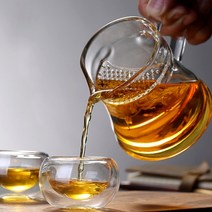OlogyHolo유리포 유리숙우 브라이트 물컵 유리 320ml 거름망