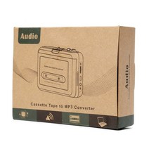 아이와 카세트 휴대용 카세트 플레이어 594A 워크맨 테이프 MP3 to 타입-c 2 AA 배터리 또는 USB 전원, 한개옵션0