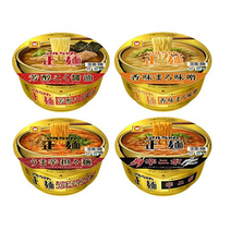 마루짱 세이멘 일본컵라면 4종 세이맨 쇼유라면 탄탄면, 미소맛(된장)