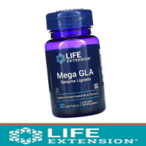 라이프익스텐션 감마리놀렌산 보리지오일 400mg 글루텐무함유 메가 mega GLA 소프트젤 [30정*1병]
