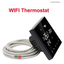구동기 WIFI 16A 조절기 터치스크린 온도 방한복 바닥 전기 난방 시스템, 01 16A