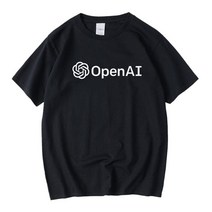 Open AI 반팔 티셔츠 챗지피티 반팔티 Chatgpt IT 인공지능 프로그램 프로그래머 코딩 직원