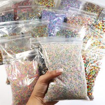믹스 시드비즈 9종 비즈공예 재료 대용량 500g 혼합 마스크 스트랩 목걸이 반지 팔찌 만들기 마스크스트랩 꽃반지 동백이반지, 4mm 랜덤믹스
