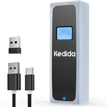 바코드스캐너전방향 바코드 스캐너 핸즈프리 데스크탑 1D 2D QR USB 유선 플랫폼 태블릿용, KDA004