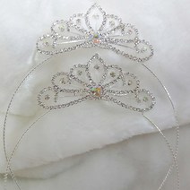 티아라 왕관 웨딩티아라 웨딩헤어악세사리 한복머리장식 헤어장식 웨딩 미스코리아왕관
