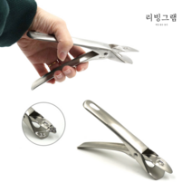 스텐 뚝배기집게 불판 오븐 돌솥 가마솥 무쇠팬 악어 집게 1개