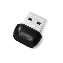 USB 블루투스 동글 5.0 20m 무선 어댑터 마우스 키보드 수신기 헤드폰 PC 노트북 오디오 송신기, CHINA_Black