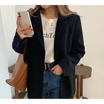 볼드 헤이즐 투버튼 패드 자켓