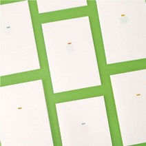 베이직 실제본노트 (4종), 베이직모눈