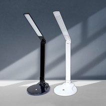 국산 LED스탠드 공부 독서실 학습용 책상 눈보호 터치밝기조절, 블랙(ON/OFF스위치)