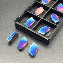 SP200 2.0mm SP300 3.0mm SP400 4.0mm 나노 블루 블레이드 선반 터닝 도구 CNC 카바이드 홈 가공, 2PCS