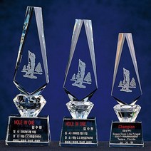 크리스탈 트로피 F2094 F2095 F2096 골프 트로피 우승, 소 F2096