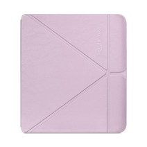 Kobo Libra 2 슬립커버 케이스 | 블랙 | 슬립/웨이크 기술 | 내장 양방향 스탠드 | 비건 가죽 | 17.8cm7인치 Kobo Libra 2 eReader와 호환, Lavender