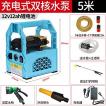 수중펌프 농업용 펌프 양수 활어차 휴대용 물빼기 소형 충전식, A타입