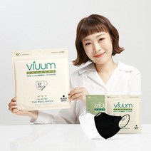 비움 에코플러스 마스크 KF94 새부리형 오나미 국산, 25매입 화이트