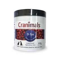 크래니멀스 반려동물 디톡스 슈퍼푸드 영양제 60g, 1개, 크랜베리 + 스피루리나