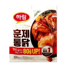 하림 훈제통닭 630gx3개-냉장제품 동절기 일반박스 발송, 3개