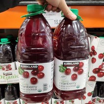 커클랜드 유기농 크랜베리 주스 2.84L x 2개 코스트코