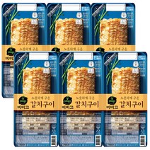 비비고노릇하게 구운 갈치구이 70G 냉장, 6개